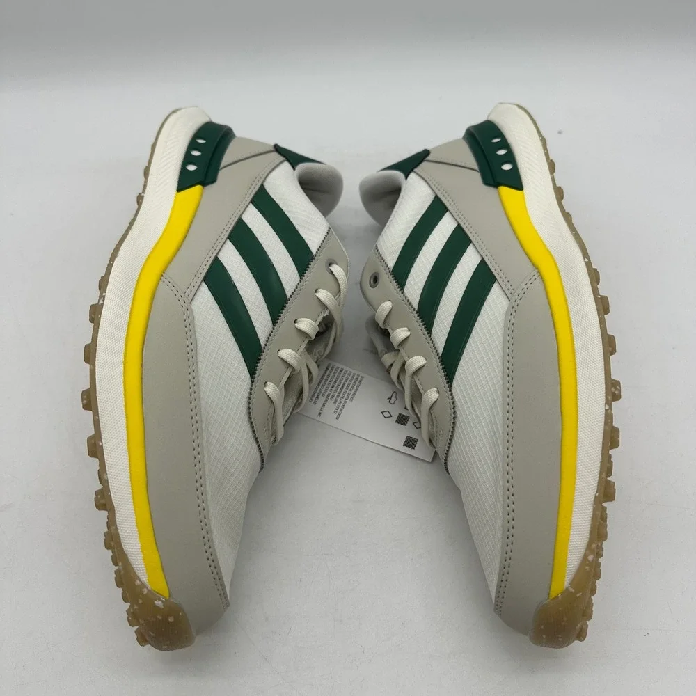 Adidas JI4030 Mens Size 9 S2G SL 24 White/Collegiate Green Spikeless Golf Shoes‎